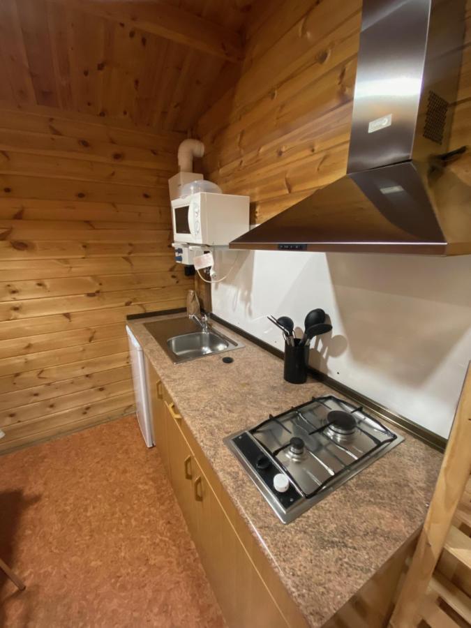Bungalow&Camping Fuente De Regrustan Graus Exteriör bild