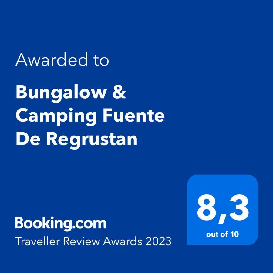 Bungalow&Camping Fuente De Regrustan Graus Exteriör bild